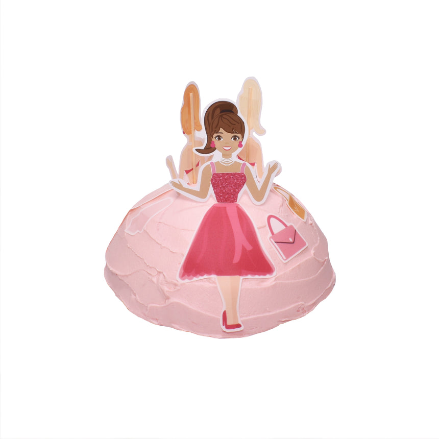 Dress Up Barbie Cake Decorating Set