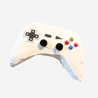 Game Controller Cake template