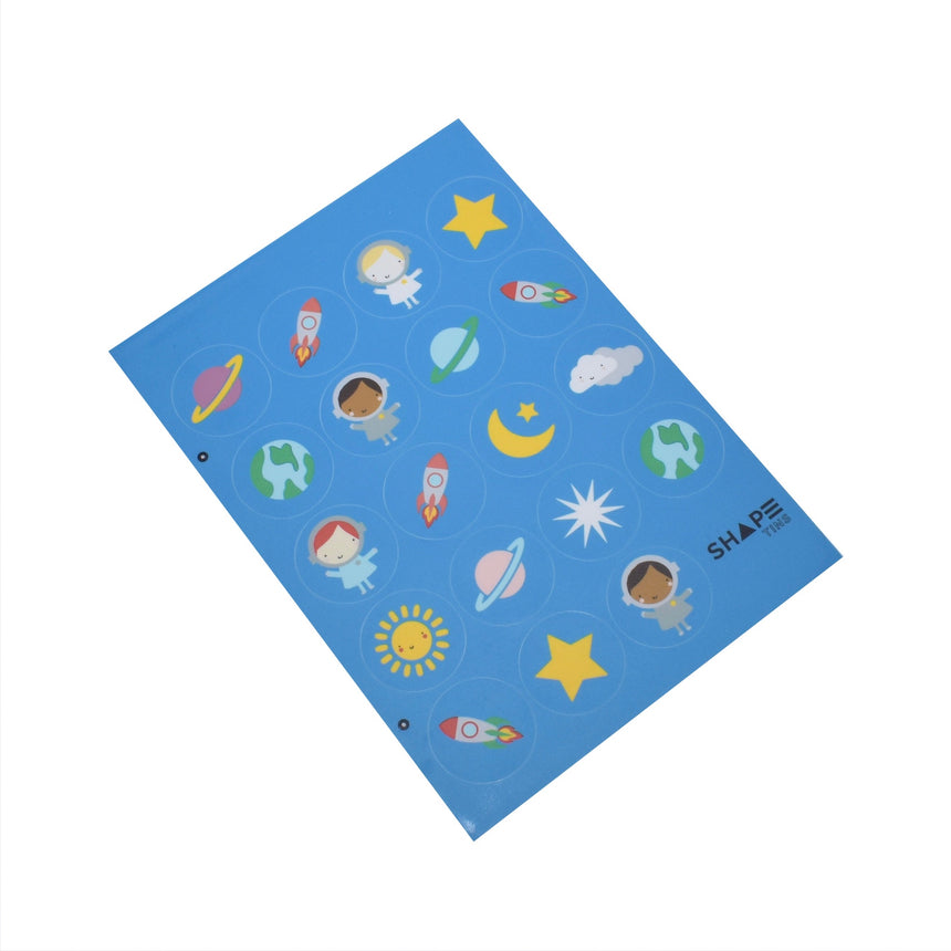 Space Shape Toppers