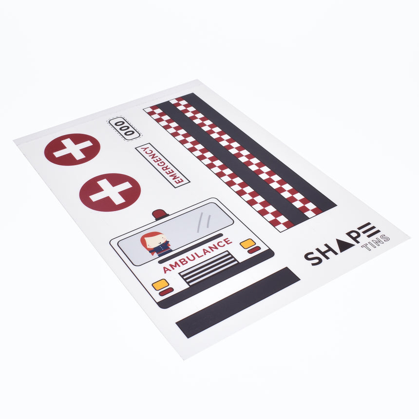 Ambulance Cake Decorating Set
