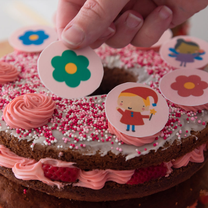 Fairies Shape Toppers