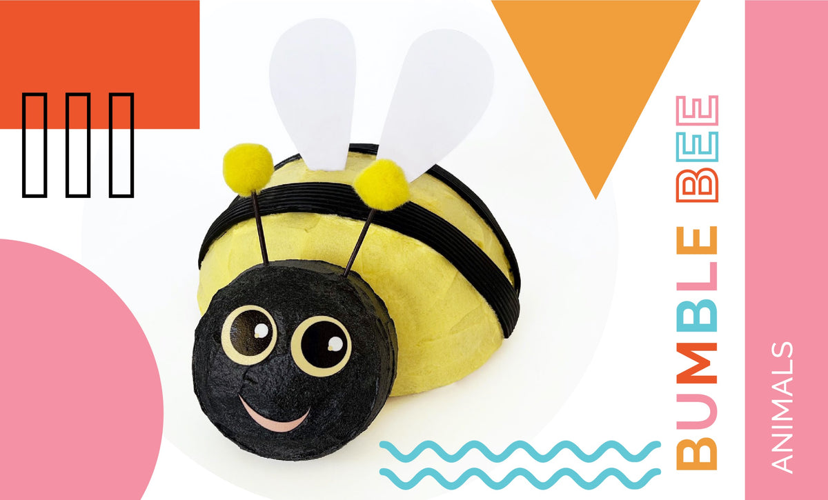 Bumblebee Cake birthday cake — Shape Tins