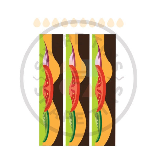 Burger Cake Decorating Set