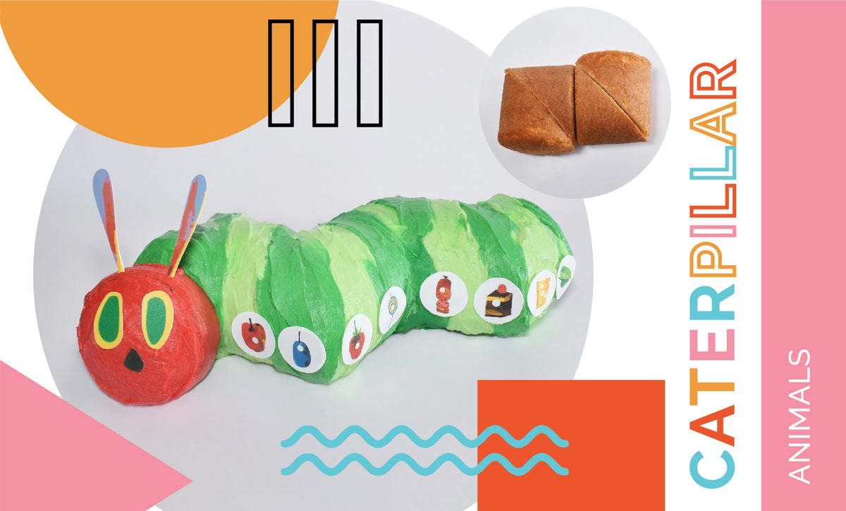 Caterpillar Cake birthday cake — Shape Tins