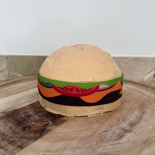 Burger Cake birthday cake — Shape Tins