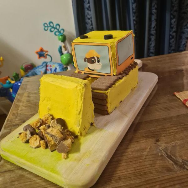 Bulldozer Decorating Set