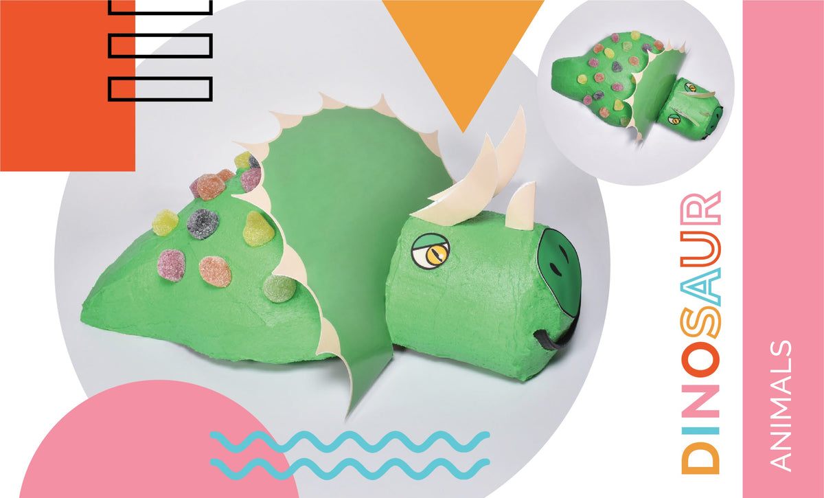 Dinosaur Cake birthday cake — Shape Tins