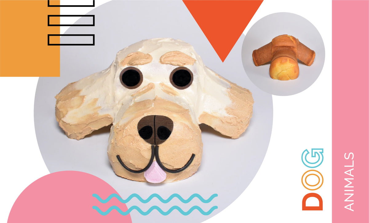 Dog Cake birthday cake — Shape Tins