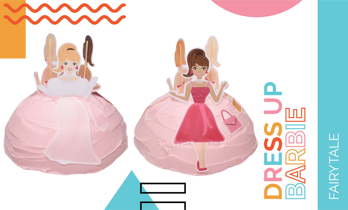 Dress Up Barbie Cake birthday cake — Shape Tins