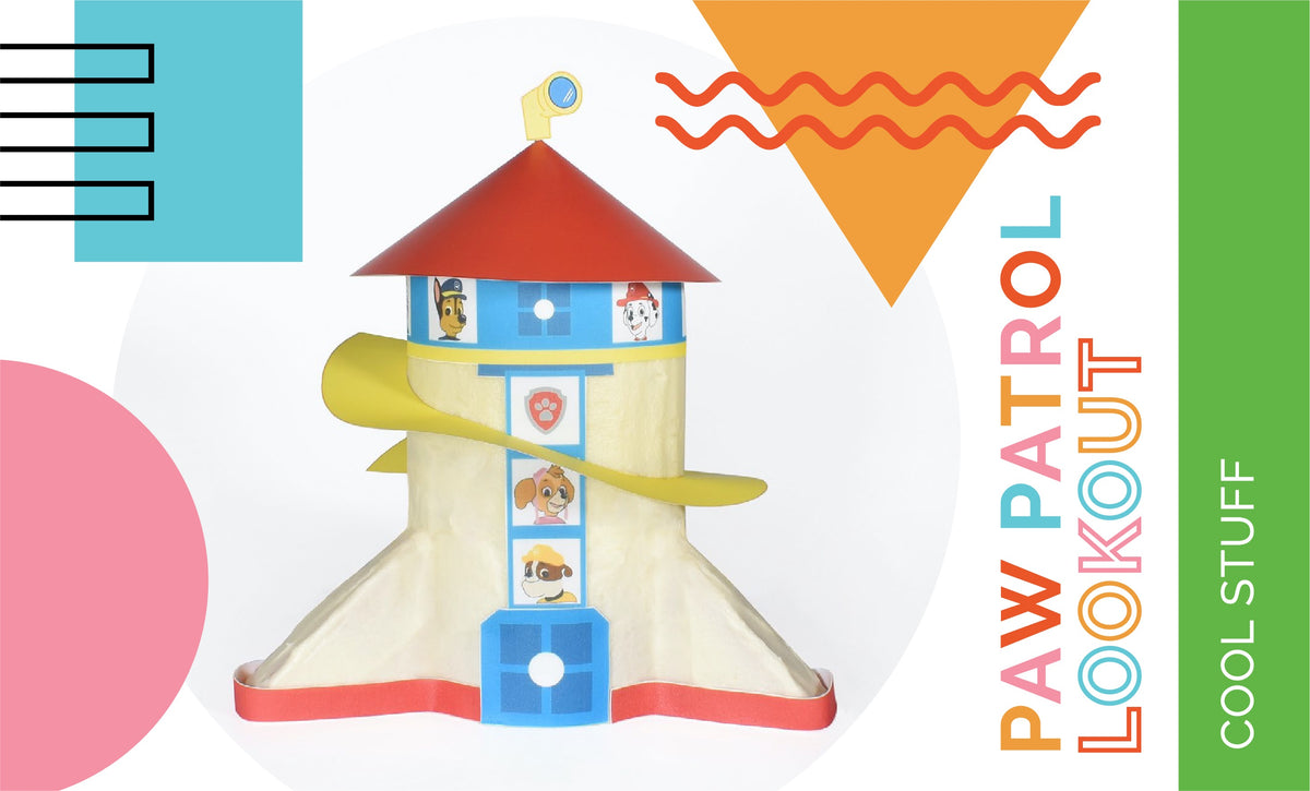 Paw Patrol Lookout Cake birthday cake — Shape Tins