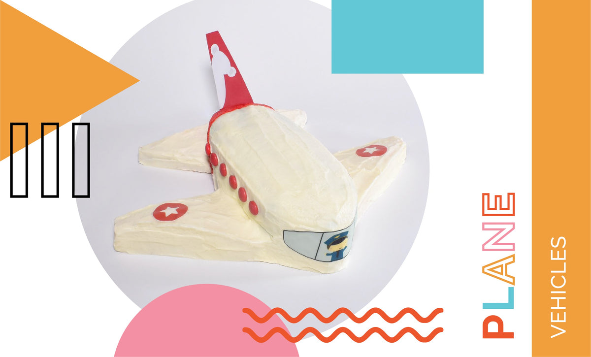 Plane Cake birthday cake — Shape Tins