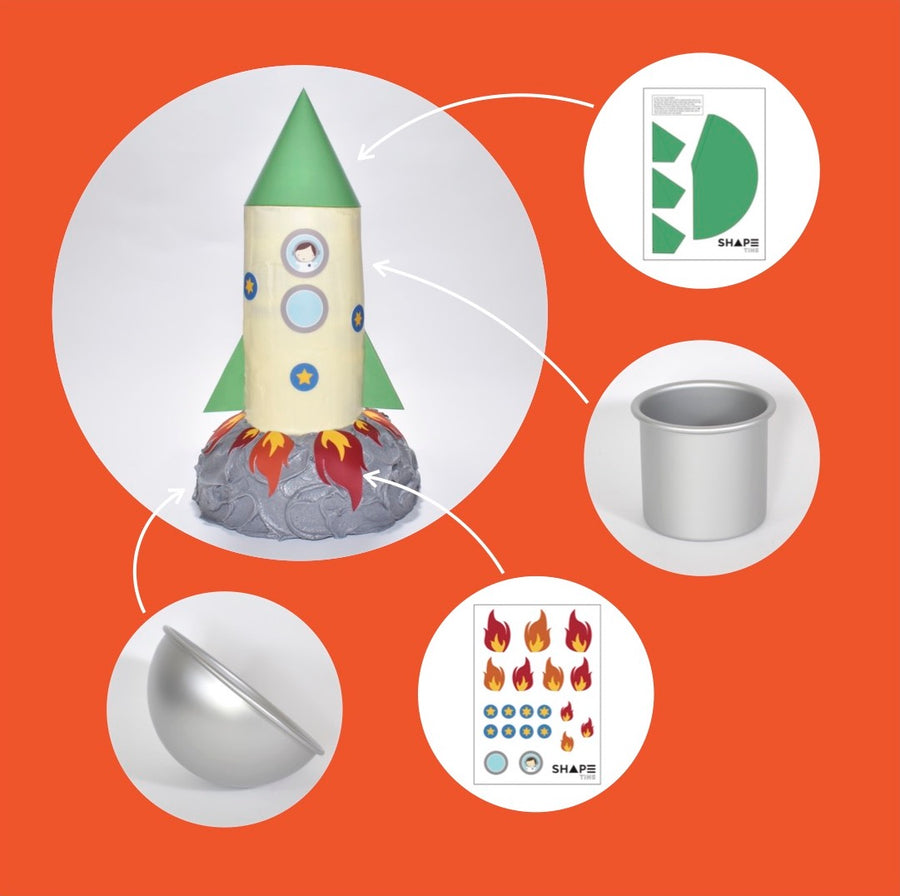 Space Rocket Cake