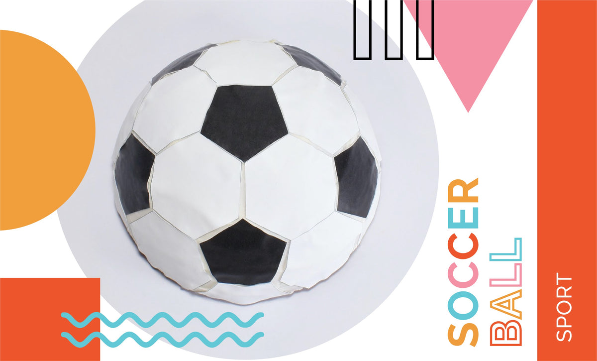 Soccer Ball Cake birthday cake — Shape Tins