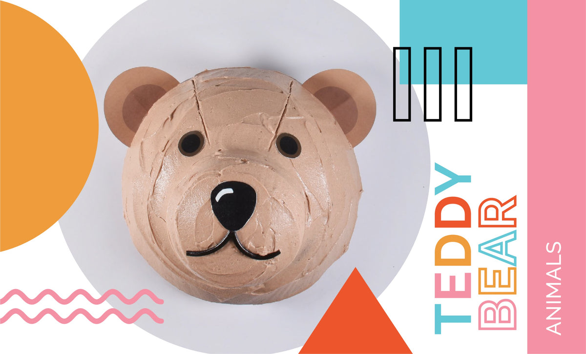 Teddy Bear Cake birthday cake — Shape Tins