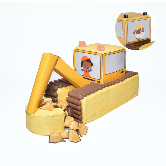 3D Digger Cake Design