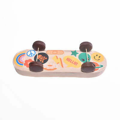 Skateboard Cake Decorating Set