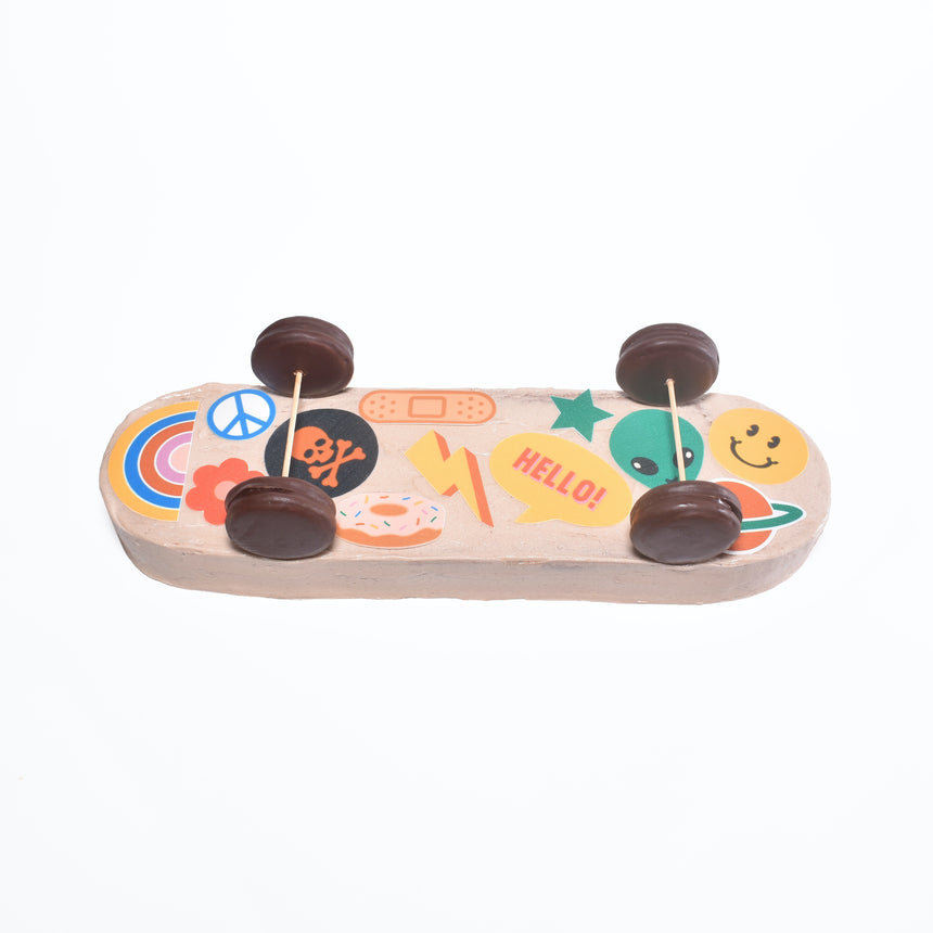 Skateboard Cake Decorating Set