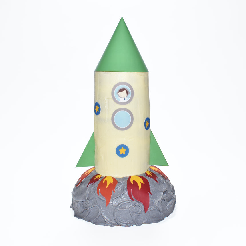 Space Rocket Cake Decorating Set